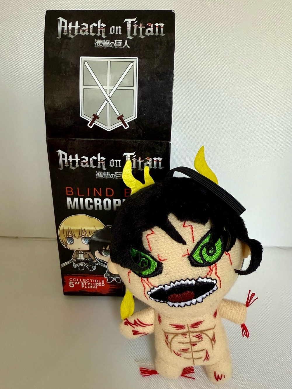 Attack on Titan Eren Titan Plush – Beige and Black